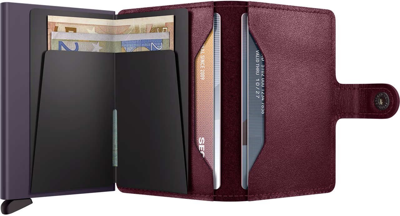 Secrid - RFID Protected Mini Wallet - Original - Cranberry