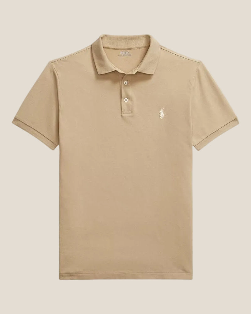 Ralph Lauren Custom Slim Fit Stretch Mesh Polo Shirt