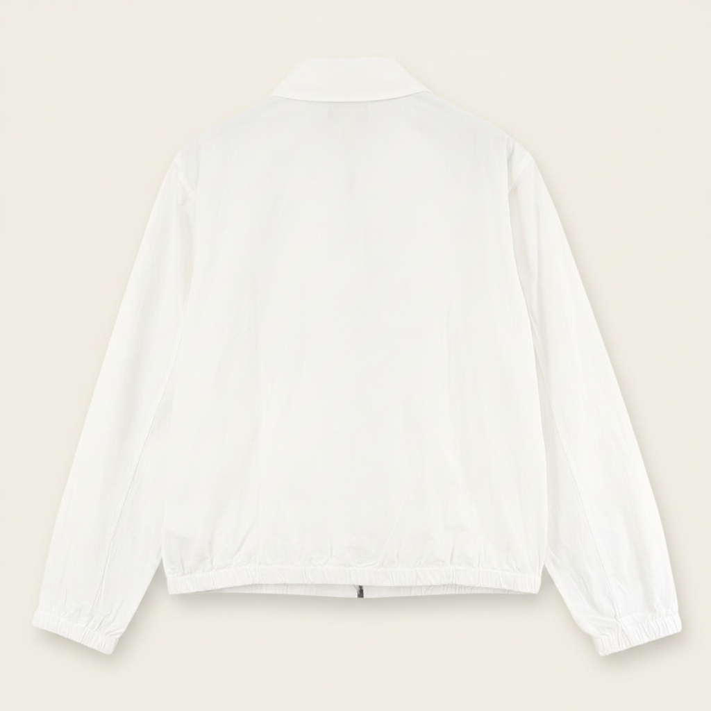 Pony Embroidered Stand-Neck Jacket