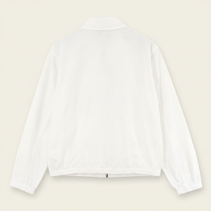 Pony Embroidered Stand-Neck Jacket