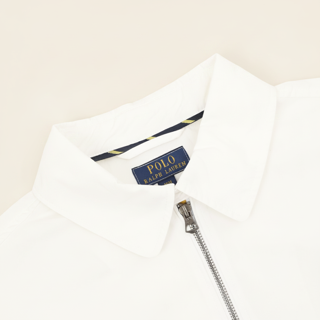 Pony Embroidered Stand-Neck Jacket