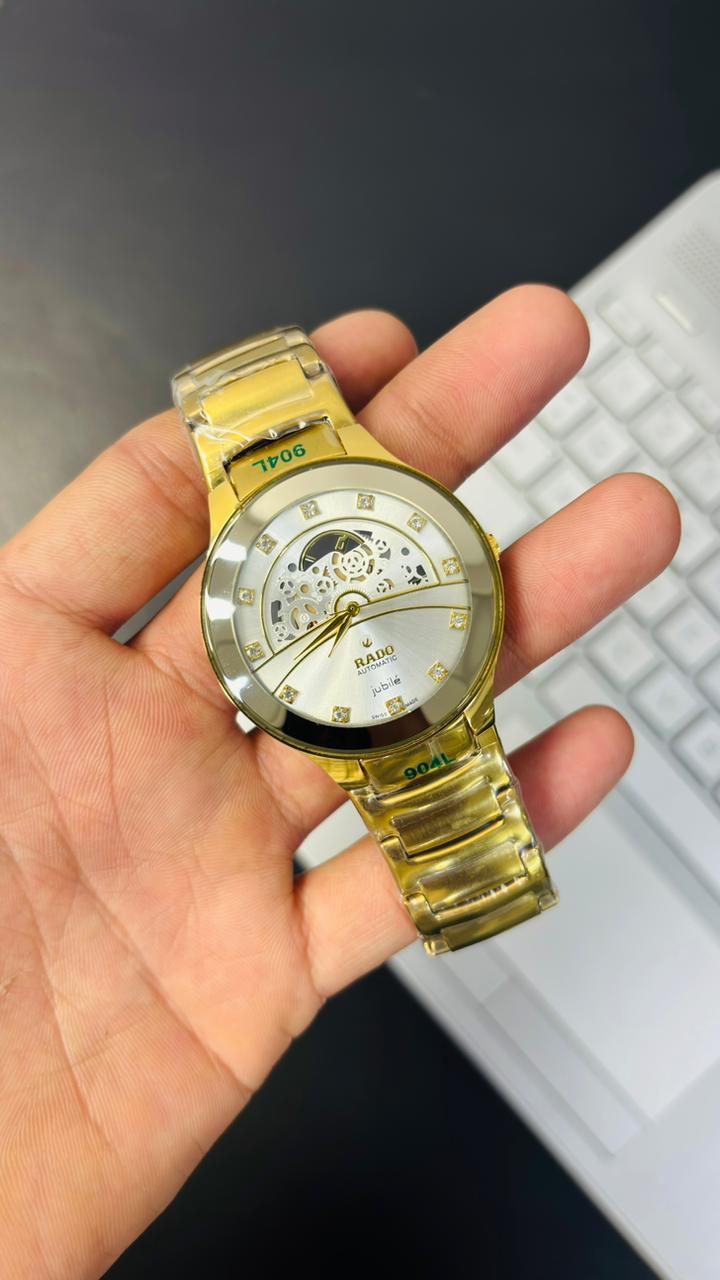Rado Automatic Jublie White Dial Men's Watch
