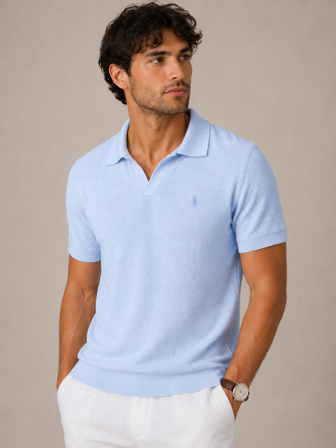Ralph Lauren Linen Knit Polo