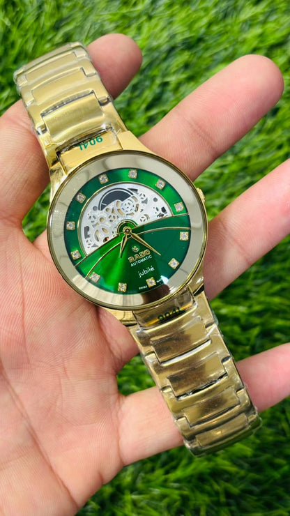 Rado Automatic Jublie Green Dial Men's Watch