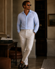 Camisa de lino de corte a medida Ralph Lauren
