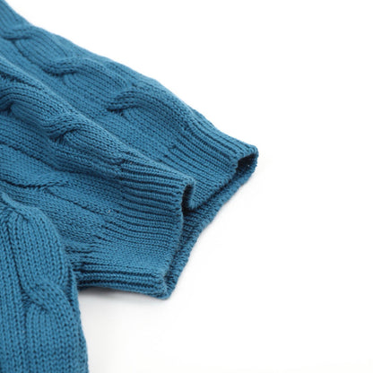 Ralph Lauren Spurs Knitted Polo Shirt Teal