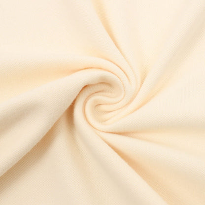 Ralph Lauren Pony Lapel Striped Polo Shirt Cream
