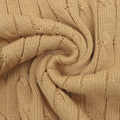 Ralph Lauren Spurs Knitted Polo Shirt Camel