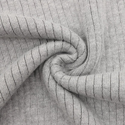 Ralph Lauren Pony Lapel Striped Polo Shirt Gray