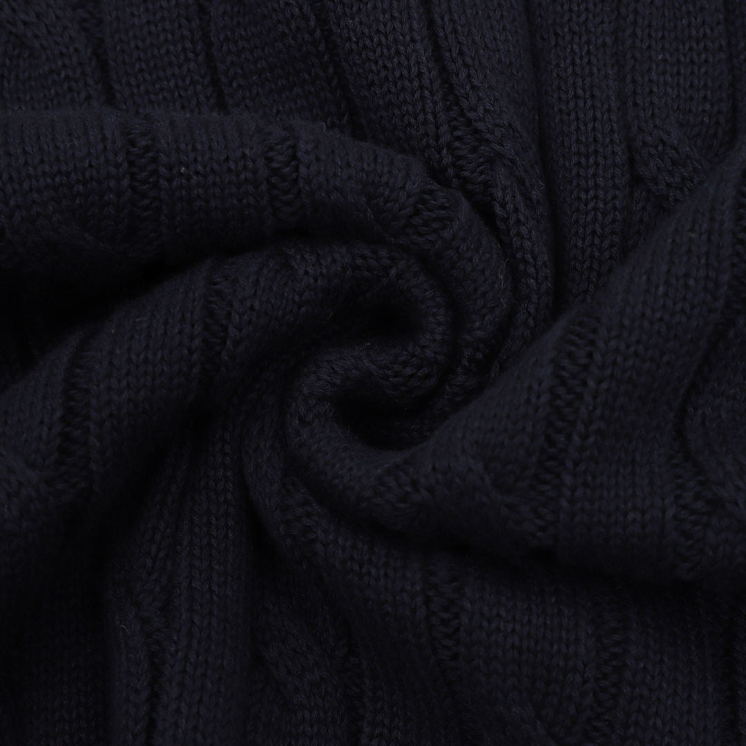 Ralph Lauren Cable-Knit Crewneck Sweater Navy
