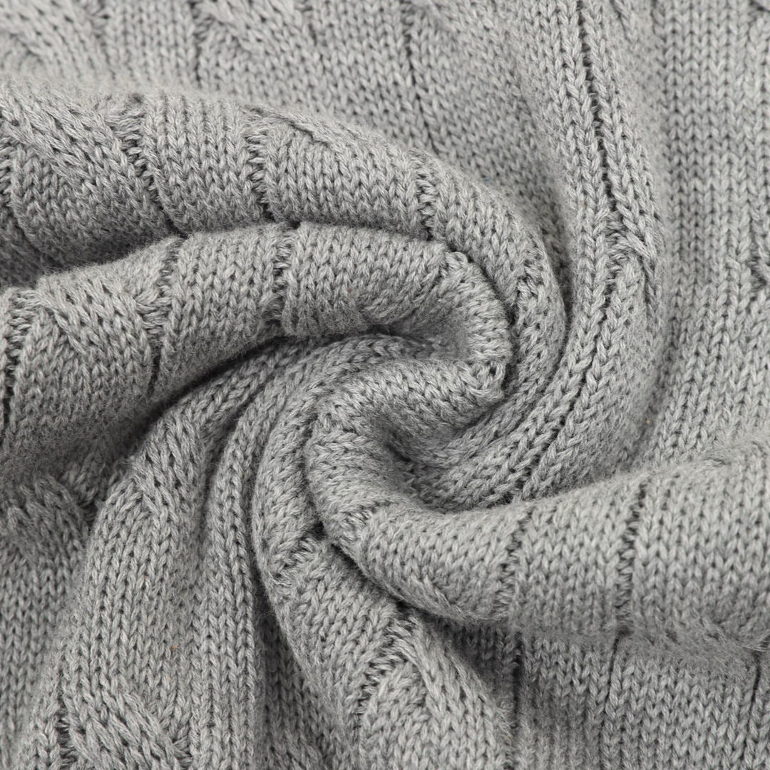 Ralph Lauren Spurs Knitted Polo Shirt Gray
