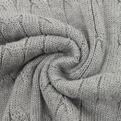 Ralph Lauren Spurs Knitted Polo Shirt Gray