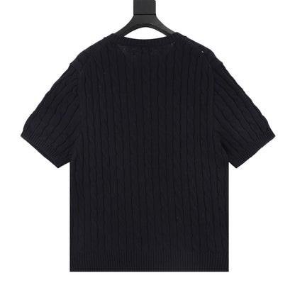 Ralph Lauren Cable-Knit Crewneck Sweater Navy