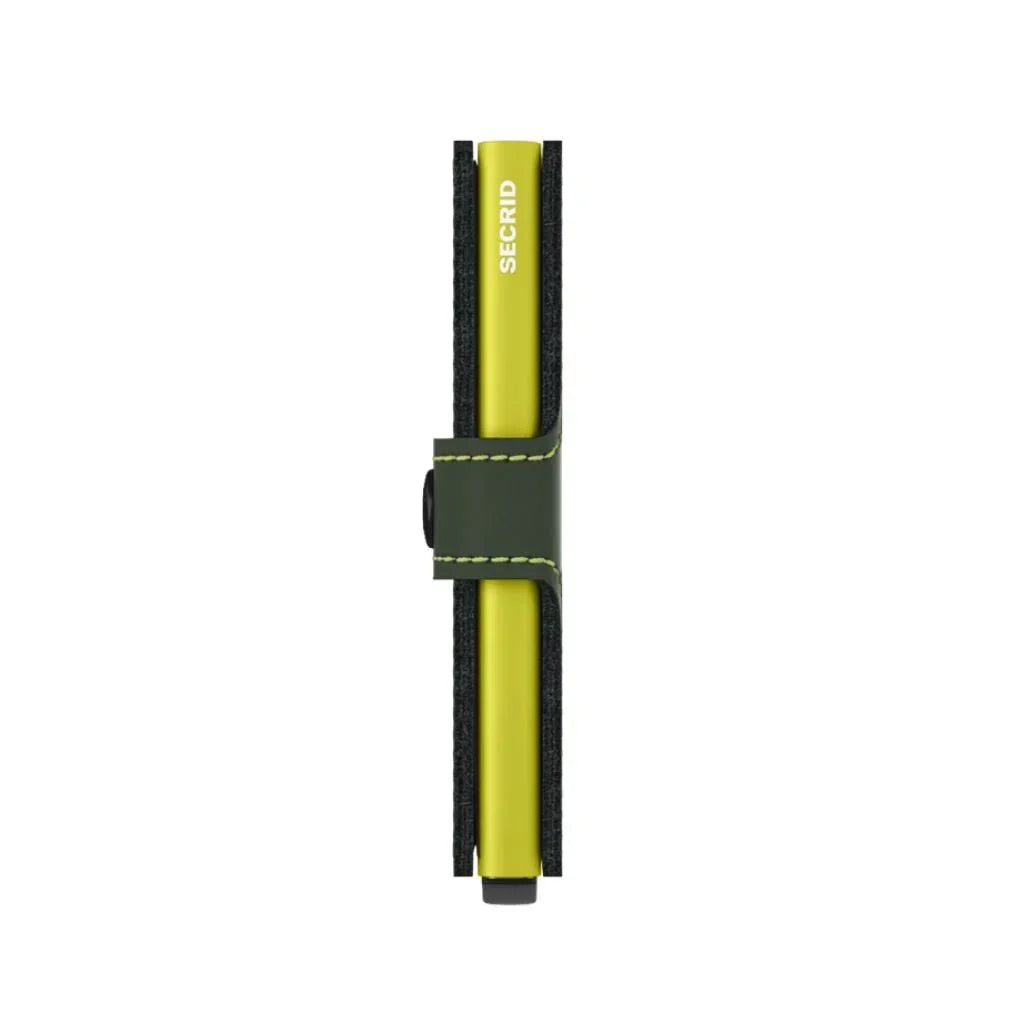 Secrid - RFID Protected Mini Wallet - Matte - Green & Lime