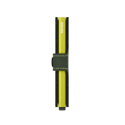 Secrid - RFID Protected Mini Wallet - Matte - Green & Lime