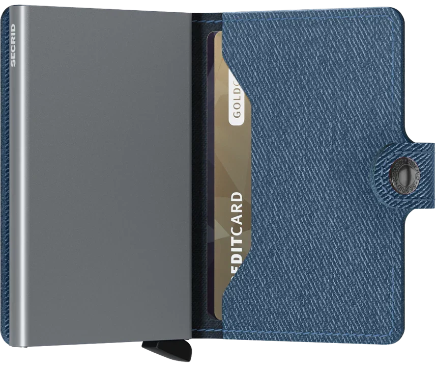 Secrid - RFID Protected Mini Wallet - Twist - Jeans Blue