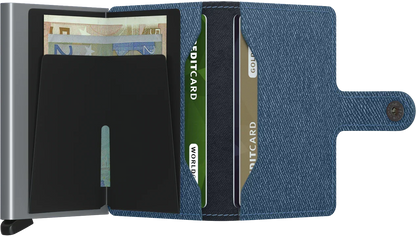 Secrid - RFID Protected Mini Wallet - Twist - Jeans Blue