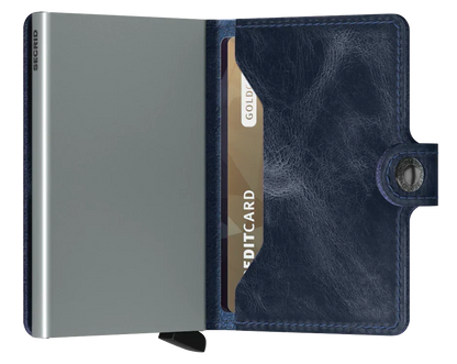 Secrid - RFID Protected Mini Wallet - Vintage - Blue
