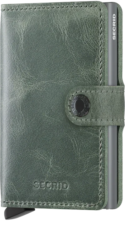 Secrid - RFID Protected Mini Wallet - Vintage - Sage