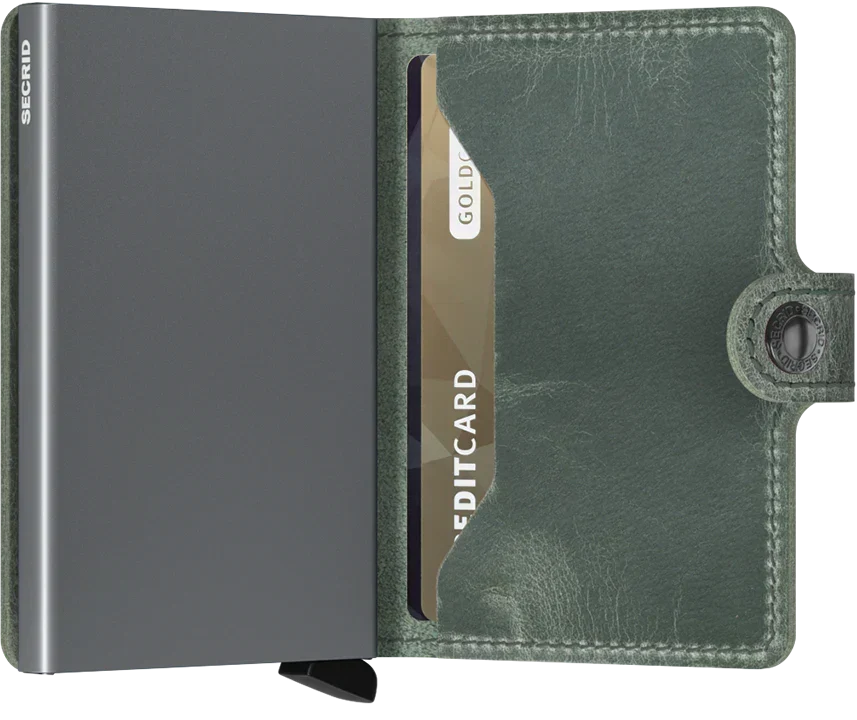 Secrid - RFID Protected Mini Wallet - Vintage - Sage