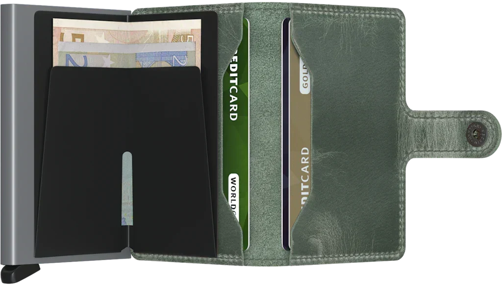 Secrid - RFID Protected Mini Wallet - Vintage - Sage