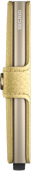 Secrid - RFID Protected Mini Wallet - Pebble - Butter Yellow