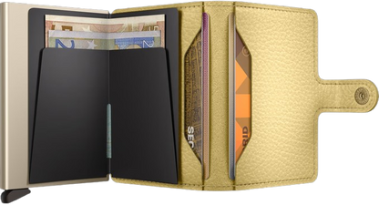 Secrid - RFID Protected Mini Wallet - Pebble - Butter Yellow