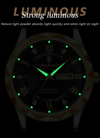 POEDAGAR Prestige Day-Date Watch