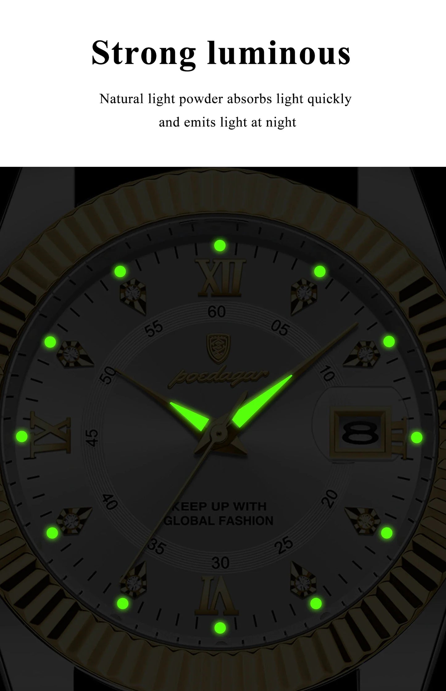POEDAGAR Prestige Date Watch
