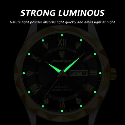 POEDAGAR Prestige Day-Date Watch
