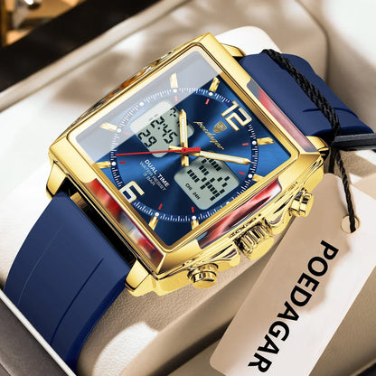 POEDAGAR DualTech Sport Watch