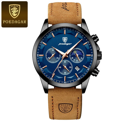 POEDAGAR Vanguard Chronograph Watch