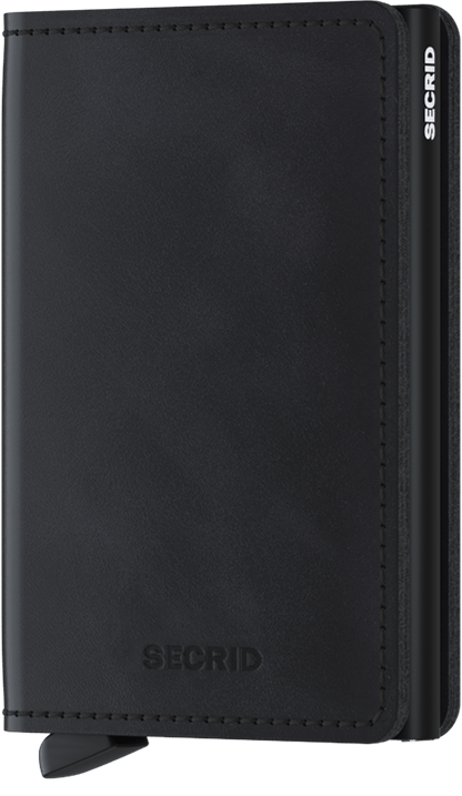Secrid - RFID Protected Slim Wallet - Vintage - Black