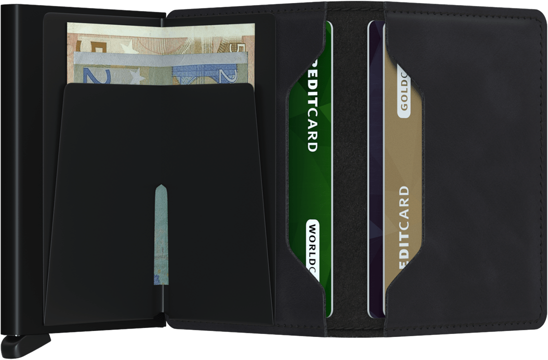 Secrid - RFID Protected Slim Wallet - Vintage - Black