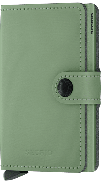 Secrid - RFID Protected Mini Wallet - Yard - Pistachio