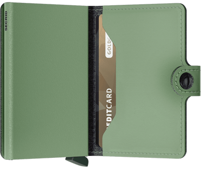 Secrid - RFID Protected Mini Wallet - Yard - Pistachio