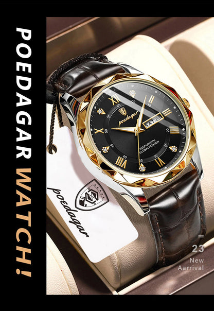 POEDAGAR Prestige Day-Date Watch
