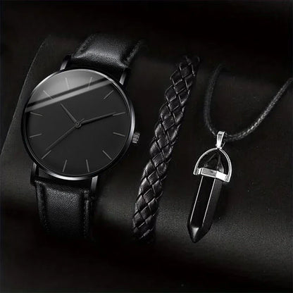 Elite Black Set – Watch & Accessories