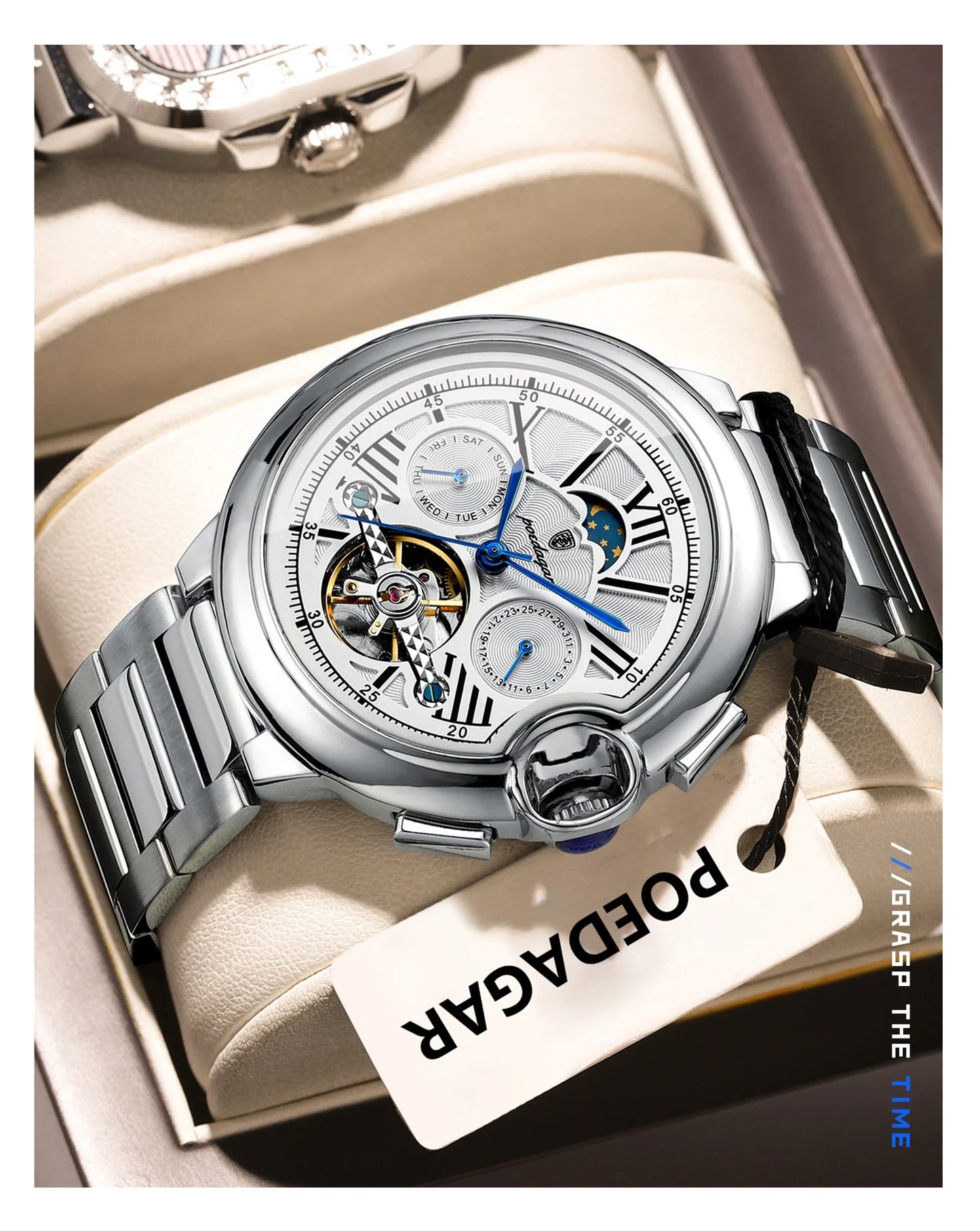 POEDAGAR Royal Automatic Watch
