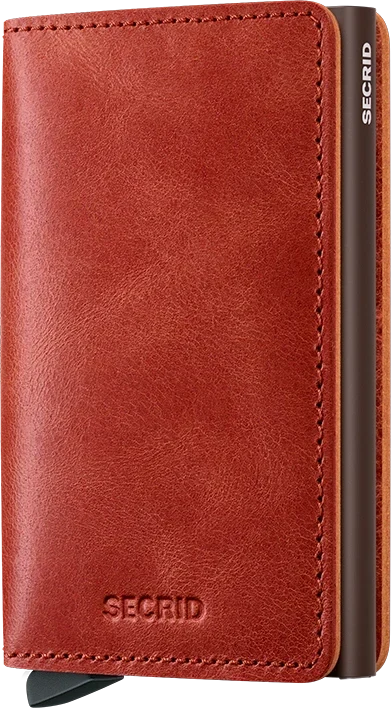 Secrid - RFID Protected Slim Wallet - Vintage - Orange