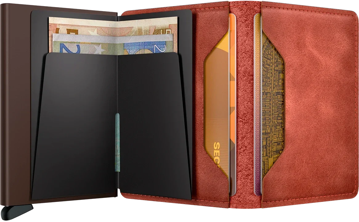 Secrid - RFID Protected Slim Wallet - Vintage - Orange