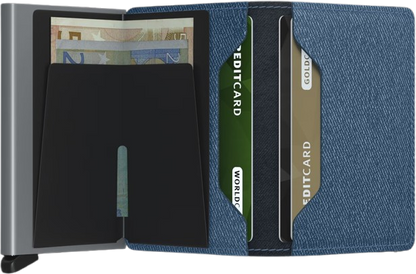 Secrid - RFID Protected Slim Wallet - Twist - Blue Jeans