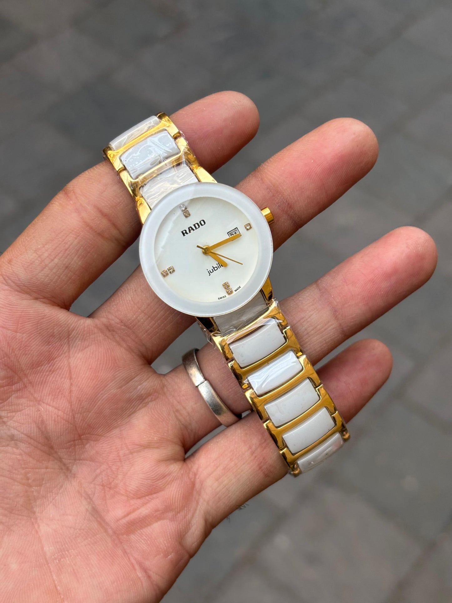 Rado White Gold For Womens Watch