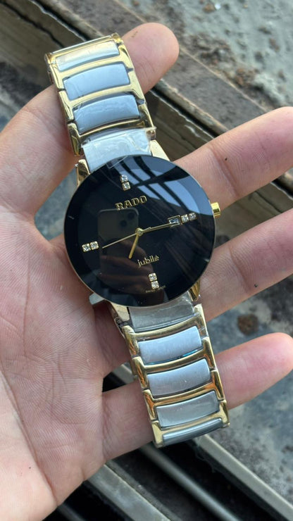 Rado Centrix Black Dial For Analog Men's Watch