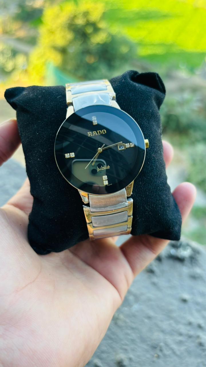 Rado Centrix Black Dial For Analog Men's Watch