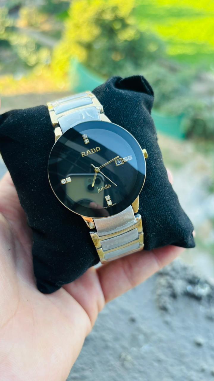 Rado Centrix Black Dial For Analog Men's Watch