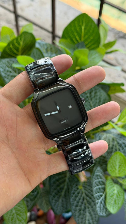 Rado True Square Black Dial Men's Watch