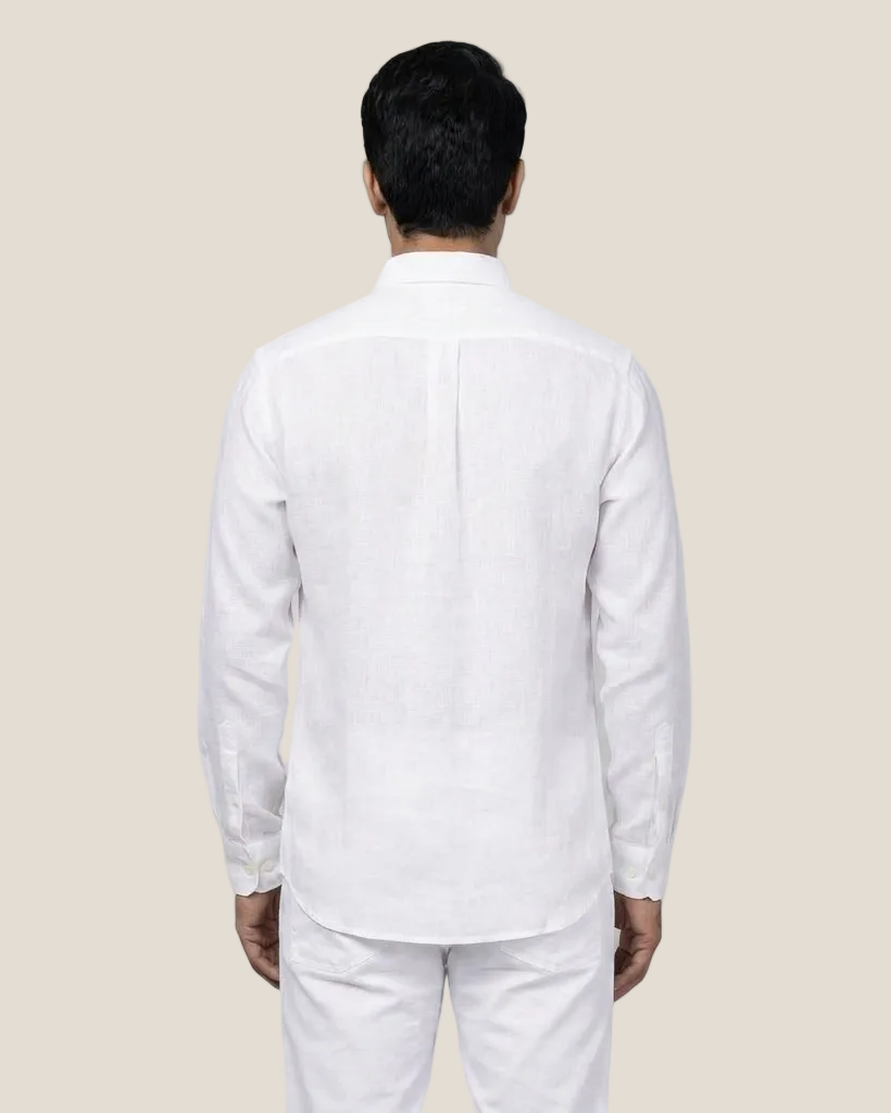 Ralph Lauren Linen/Remi Blend Shirt, White