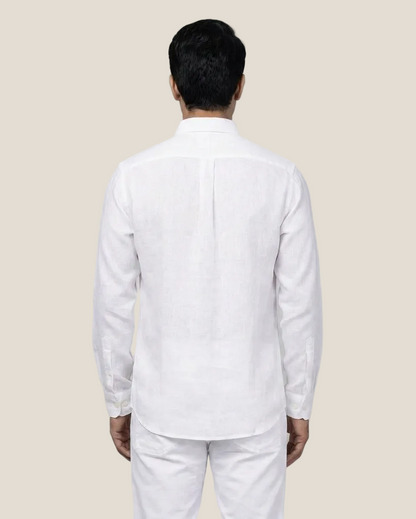 Ralph Lauren Linen/Remi Blend Shirt, White