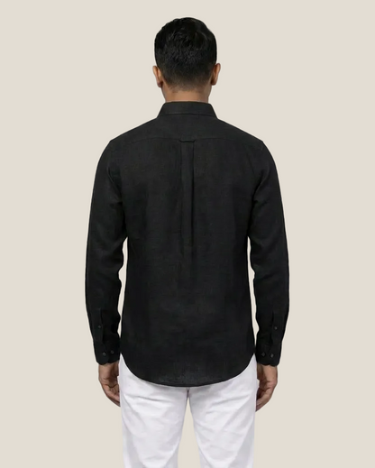 Ralph Lauren Linen/Remi Blend Shirt, Black